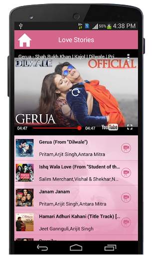 Bollywood Love Stories Songs screenshot 7