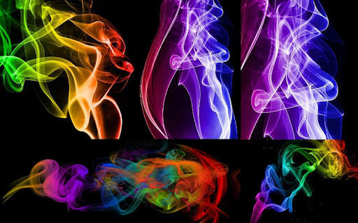 Colourful Smoke Wallpaper screenshot 4