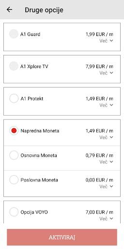 Moj A1 screenshot 5