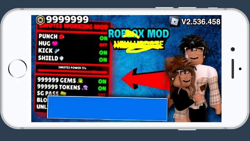 Mod menu for roblox screenshot 1