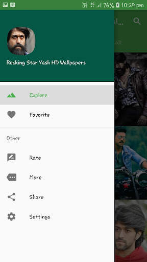 Rocking Star Yash HD Wallpaper screenshot 3