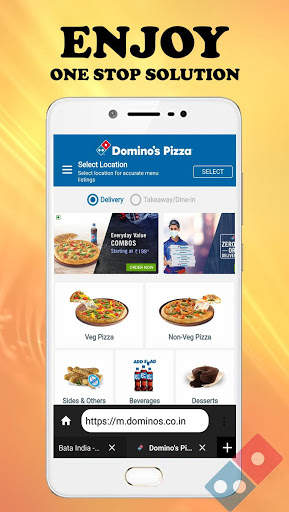 A to Z online shopping apps - all in one browser screenshot 4