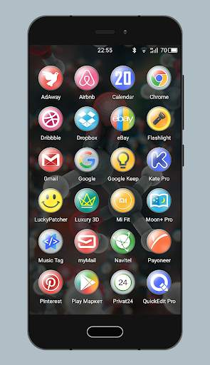 Luxury 3D - IconPack screenshot 2