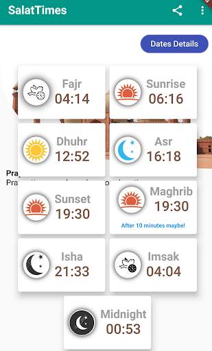 Prayer times screenshot 4