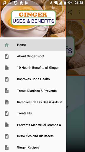 Ginger Uses & Benefits screenshot 1