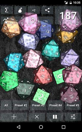DnDice - 3D RPG Dice Roller screenshot 12