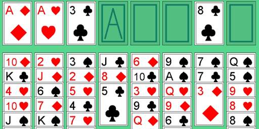 Freecell solitare 카드 게임 screenshot 1