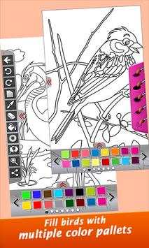 Super Birds Kids Coloring Game screenshot 3