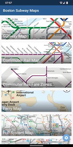 Boston Subway Map (Offline) screenshot 1