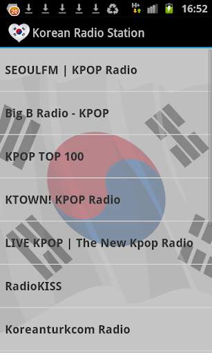 Korean Radio Music & News screenshot 1