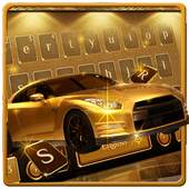 Gold Luxury Car 10001005