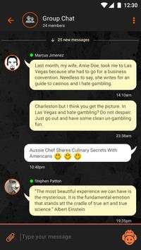 Messenger for WoT screenshot 1