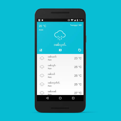 Tai Weather พยากรณ์อากาศ screenshot 1