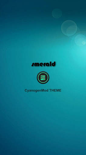 Smerald Green CM Theme screenshot 1