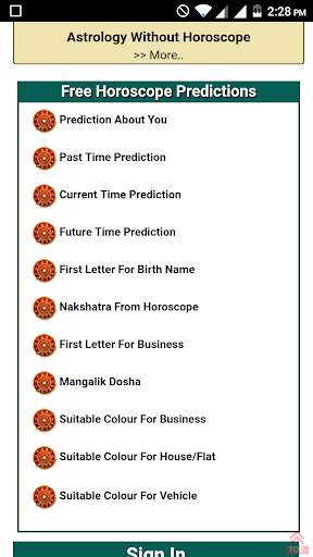 Free Astrology & Horoscope Predictions : Falit screenshot 4