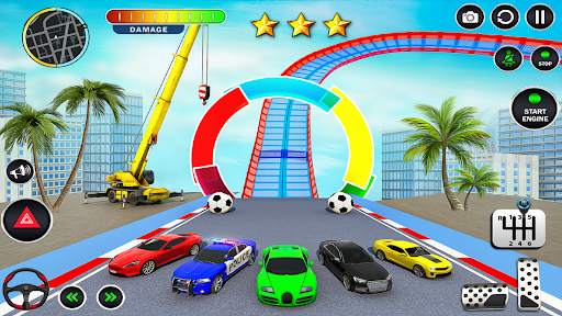 GT Car Games: Ramp Car Stunts स्क्रीनशॉट 6