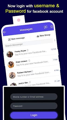 Fast Lite For Facebook & Messenger 2020 скриншот 2