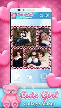 Cute Girl Collage Maker screenshot 2