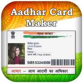 Fake Adhar Card Maker : Online Aadhar Card Update
