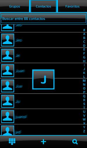 THEME BIG BLUE FOR EXDIALER screenshot 3