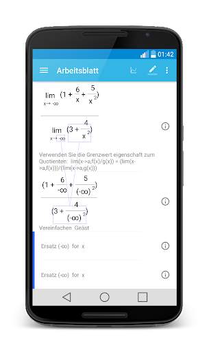 Malmath: Löser mit Schritten screenshot 6