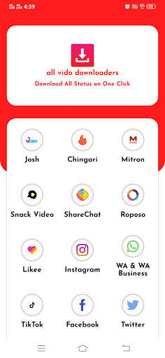 all vido downloaders screenshot 1