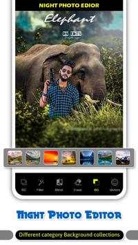Night Photo Editor App 6 تصوير الشاشة