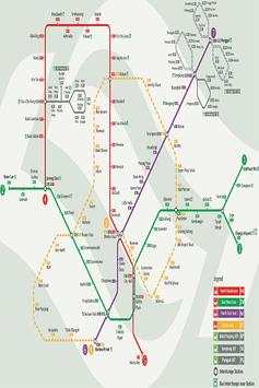 Singapore Offline MRT map screenshot 5