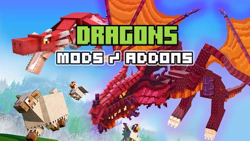Dragons mod for Minecraft ™- Dragon mounts mods screenshot 1