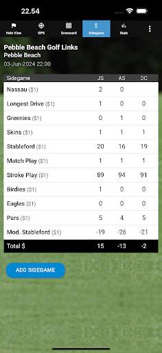 mScorecard - Golf Scorecard screenshot 5