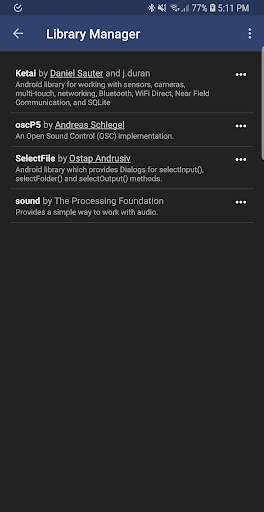 APDE - Android Processing IDE screenshot 6