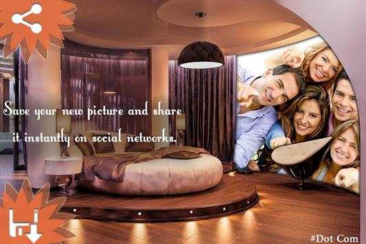Bedroom Photo Editor Frame screenshot 4