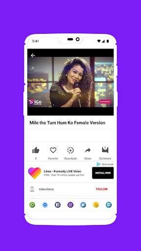 iGo Telugu Video Status App - Telugu Status Videos screenshot 4