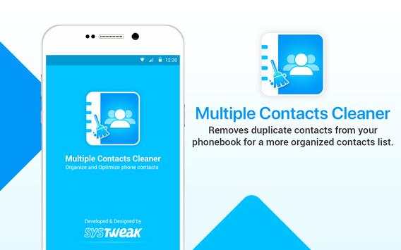 Multiple Contacts Cleaner Pro 9 تصوير الشاشة