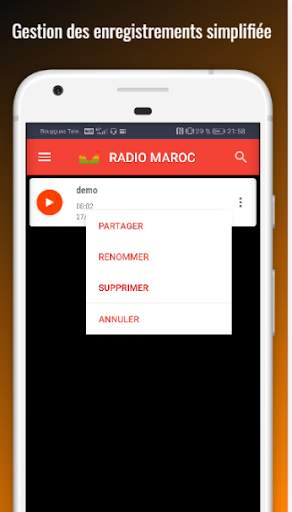 Micro Radio Maroc Recorder screenshot 5