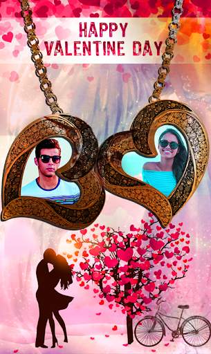 Valentine day love photo frame screenshot 2