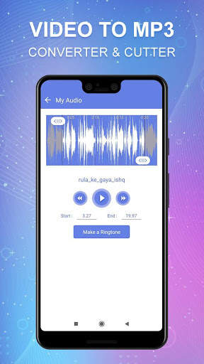Video Me Se Ringtone - Video To Mp3, Audio Cutter screenshot 4