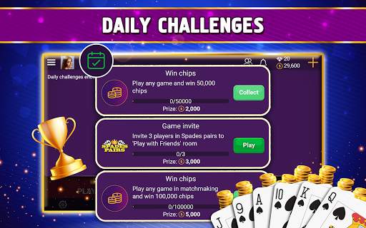 VIP Spades - Online Card Game screenshot 21