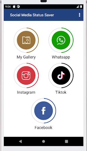Social Media Status Saver screenshot 1