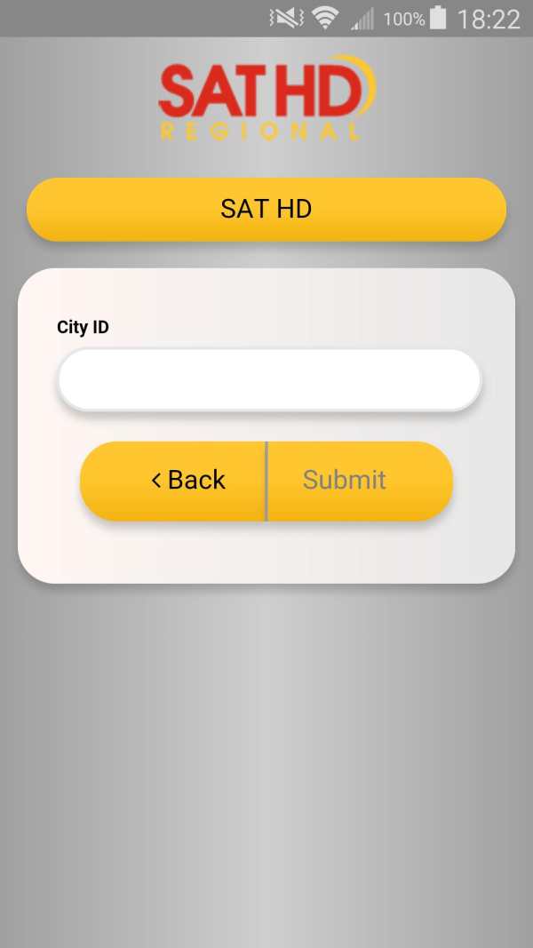 SAT HD Regional Activator App screenshot 1