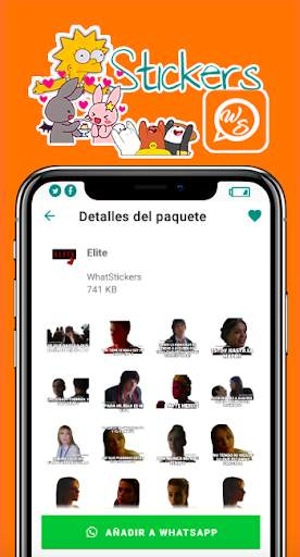 Elite Stickers for WhatsApp screenshot 5