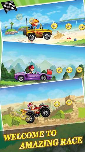 Hill Racing - mountain Car Racing 2 screenshot 2