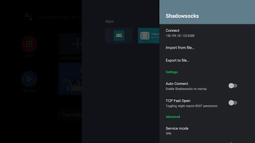 Shadowsocks for Android TV screenshot 2