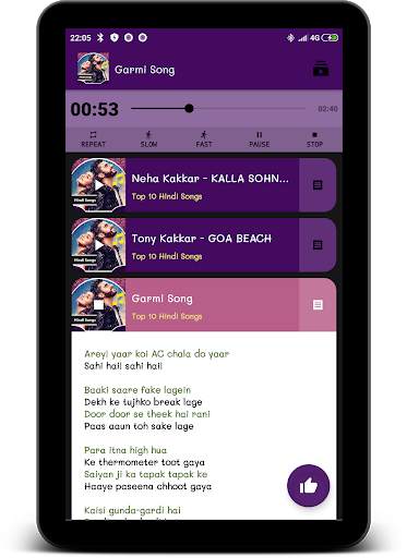 Hindi Song's - Top Bollywood Songs screenshot 2
