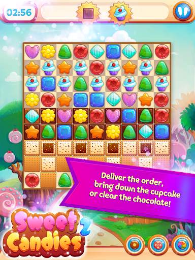 Sweet Candies 2 - Match 3 screenshot 8