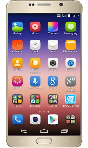 Launcher for iPhone 7 screenshot 1