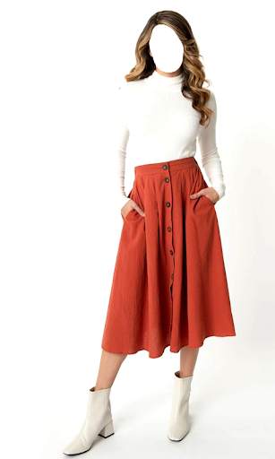 Women Mini Skirt Photo Suit screenshot 12