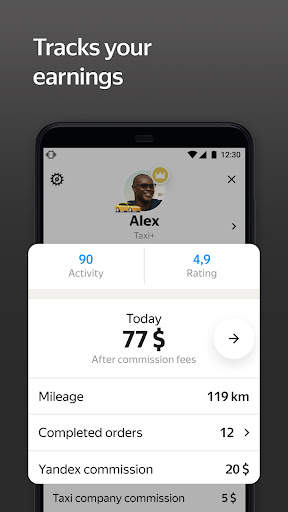 Yandex Pro (Taximeter) 5 تصوير الشاشة
