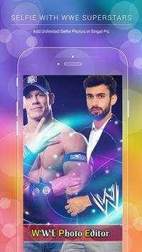 Selfie with WWE Superstars & WWE Photo Editor screenshot 1