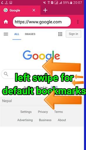 New Nepali browser screenshot 2